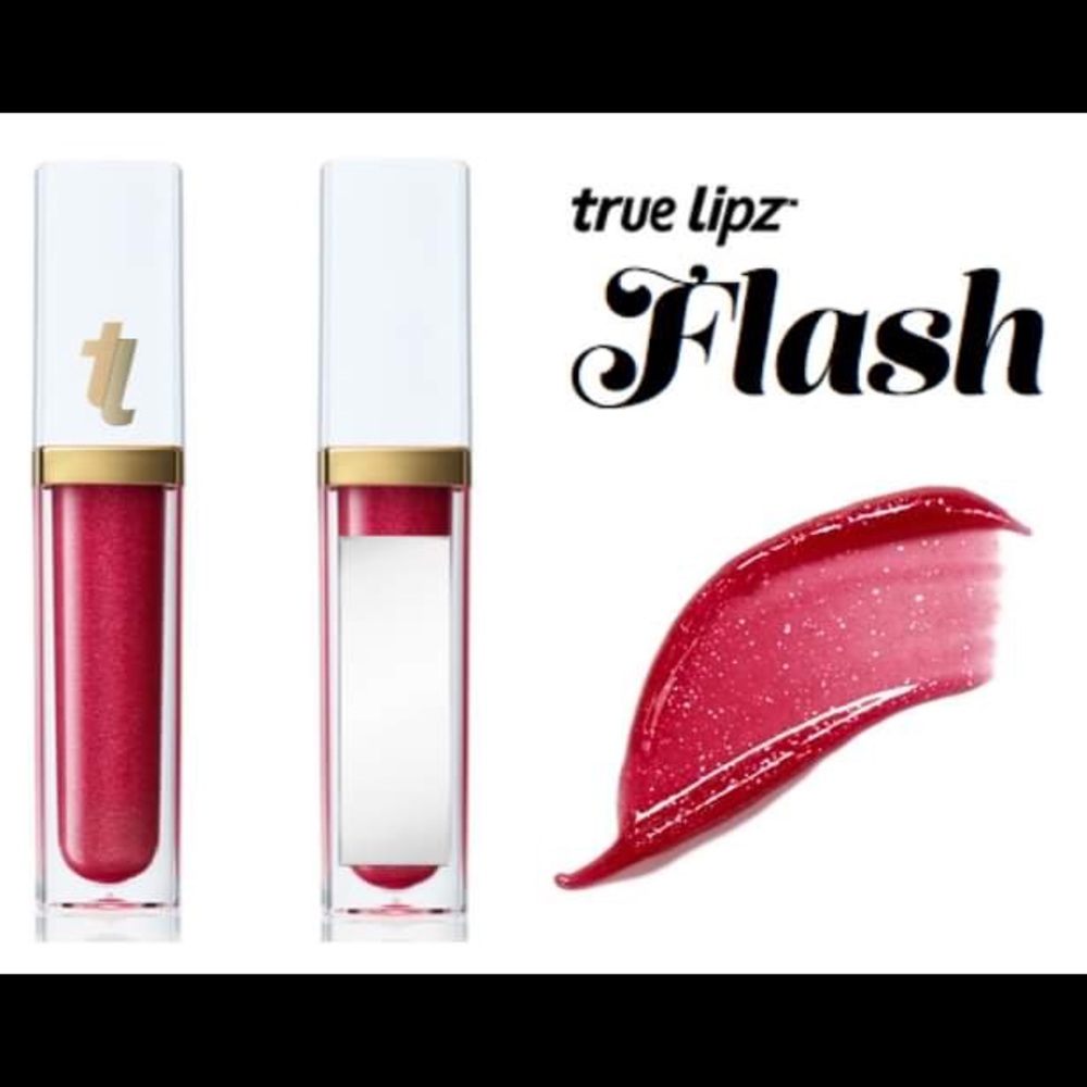 True Lipz Flash Lipgloss F025-Red Wine Sheer
